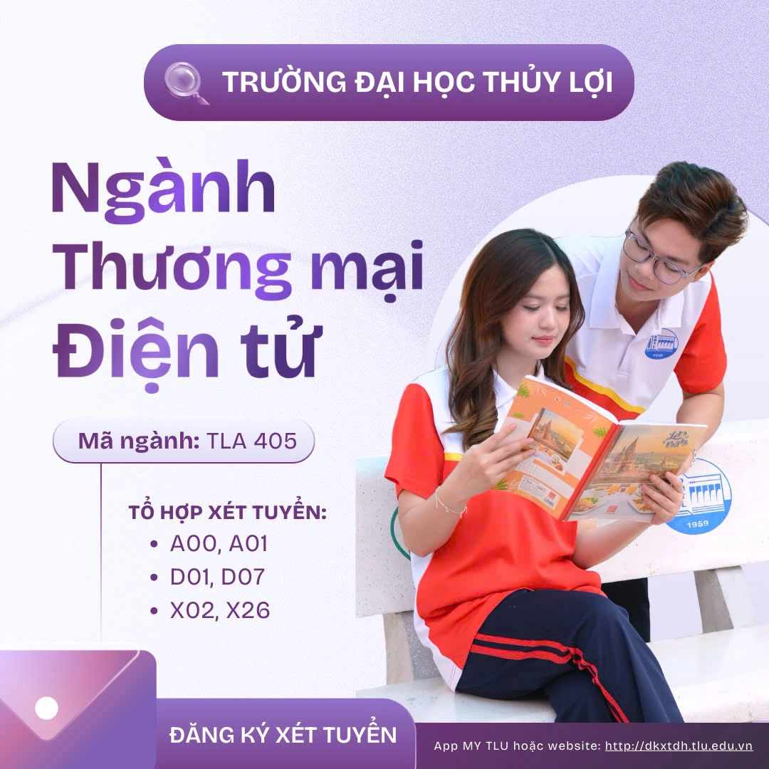 Ngành thương mại điện tử đại học thủy lợi